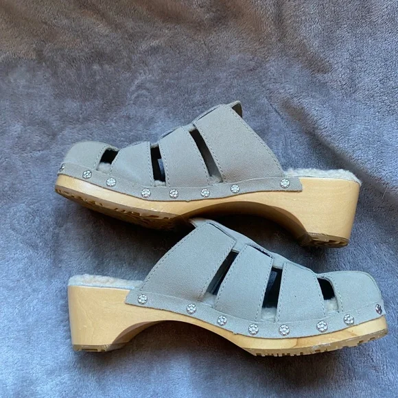 UGG wooden platforms. Sandal - Picture 4 of 12